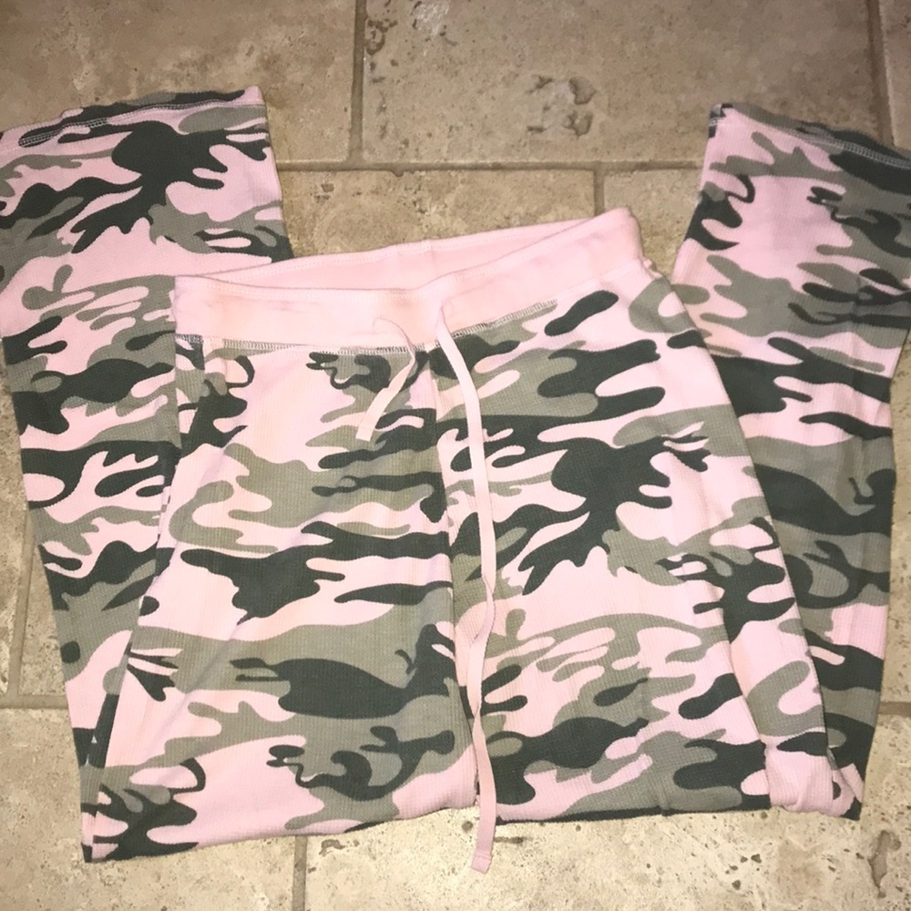 Cotton Thermal Camo Lounge pants